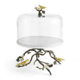 Lovebirds Cake Stand With Dome